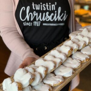 Mini Pastry Heart Platter