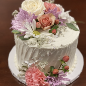 Fresh Floral Cake